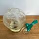 Vintage glass globe lamp