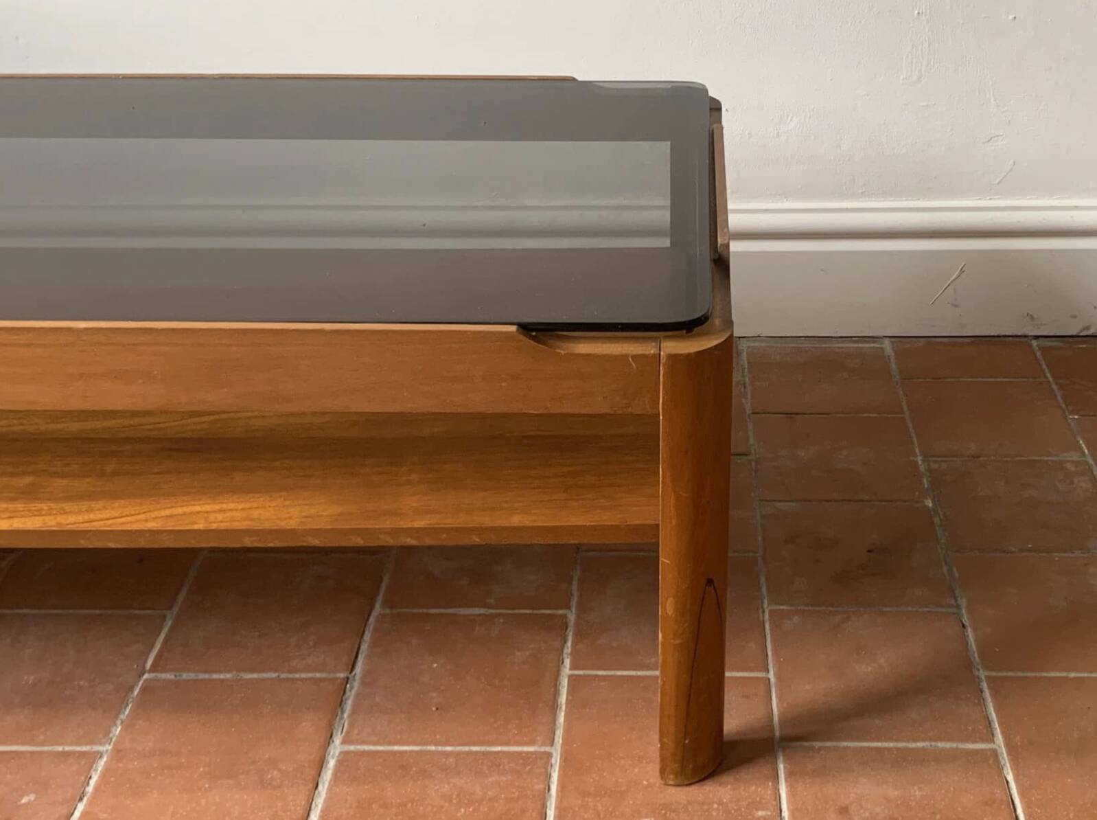 1960/70s Mid-Century vintage solid teak coffee table by Myer