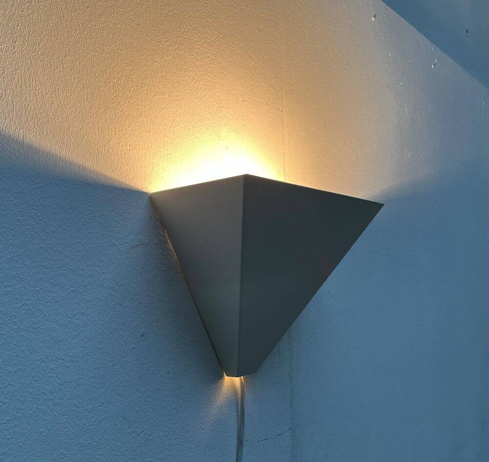 Postmodern minimalist wall lamps Type V607 from Ikea, 1980s, set of 4.