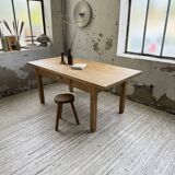 Ancienne table de ferme en chêne