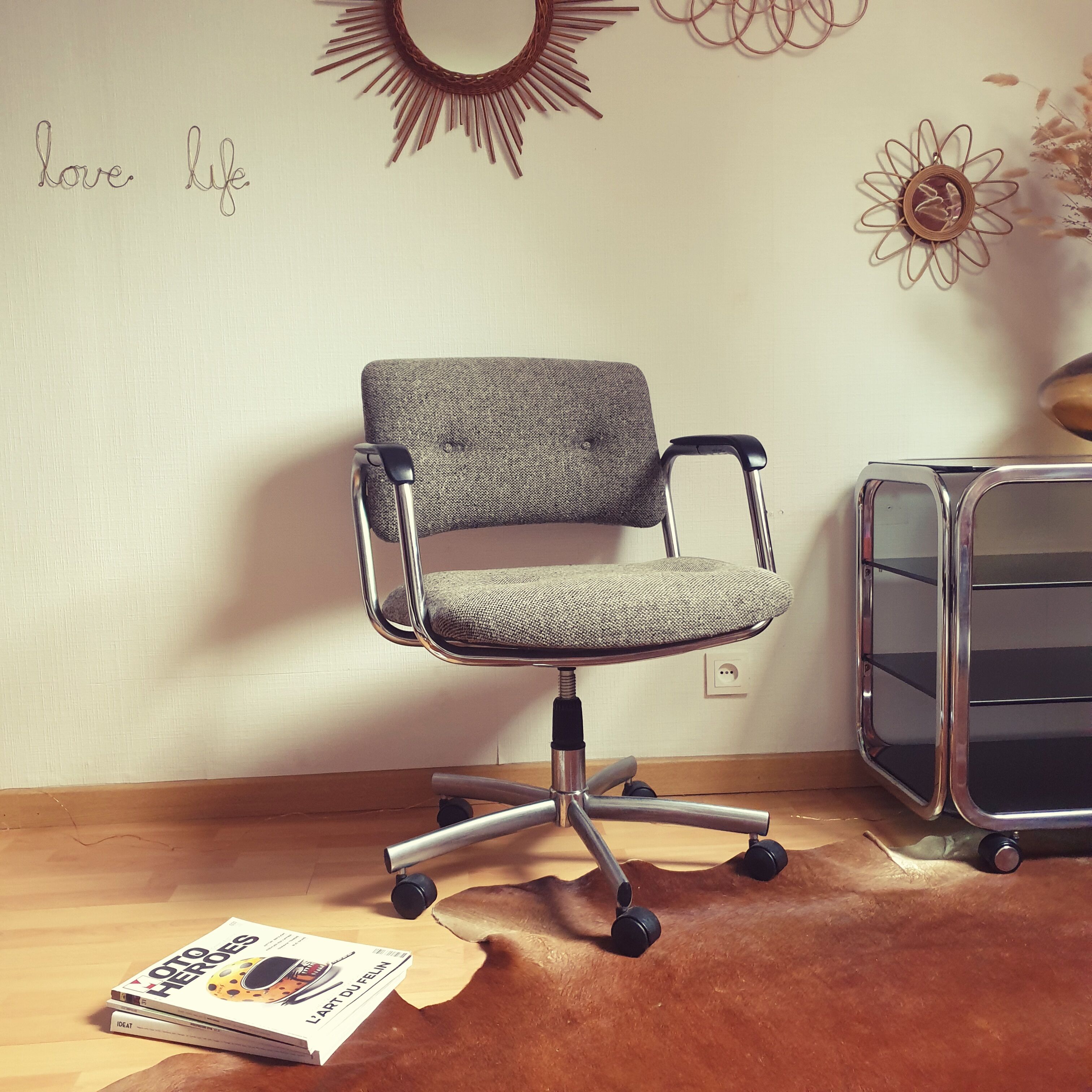Vintage armchair 70s Strafor