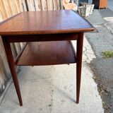 Vintage teak side table – Scandinavian design – 1960s