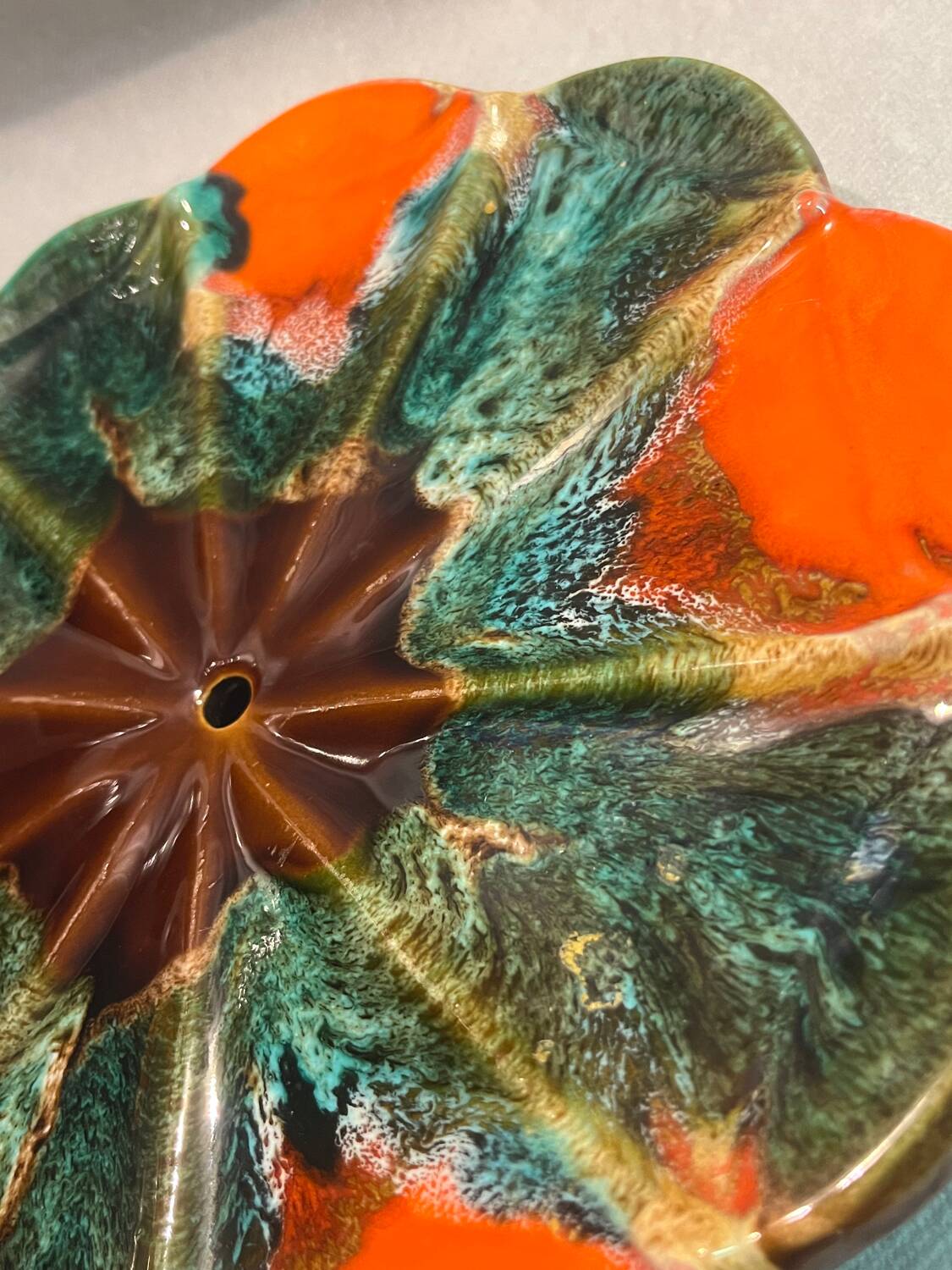 Plate signed Vallauris