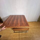Multifunctional design dining table to coffee table