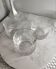 Verres a reliefs rond