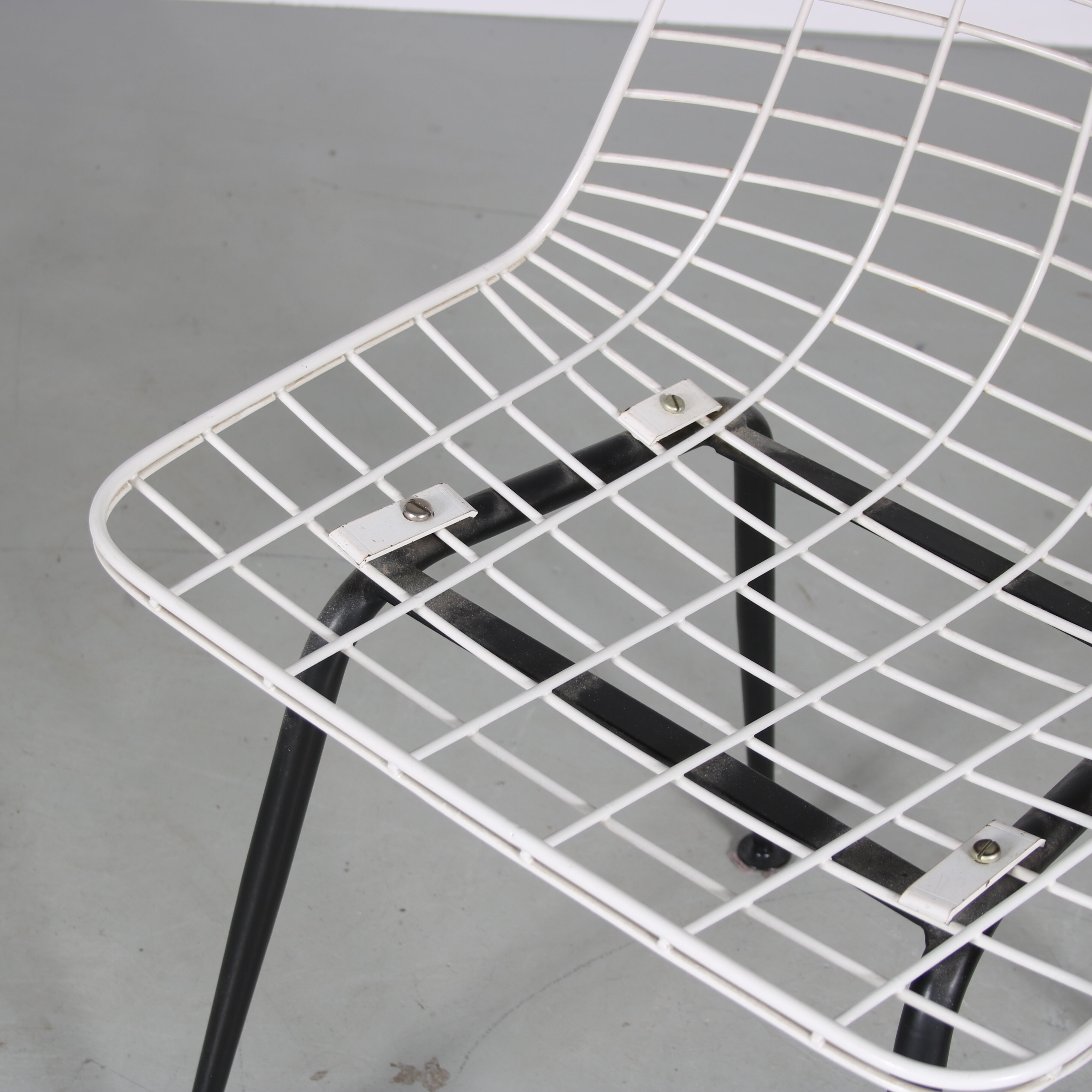 1960s Wire metal chairs by Flamingo, Netherlands