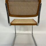 Cesca design chair b32 model in chrome