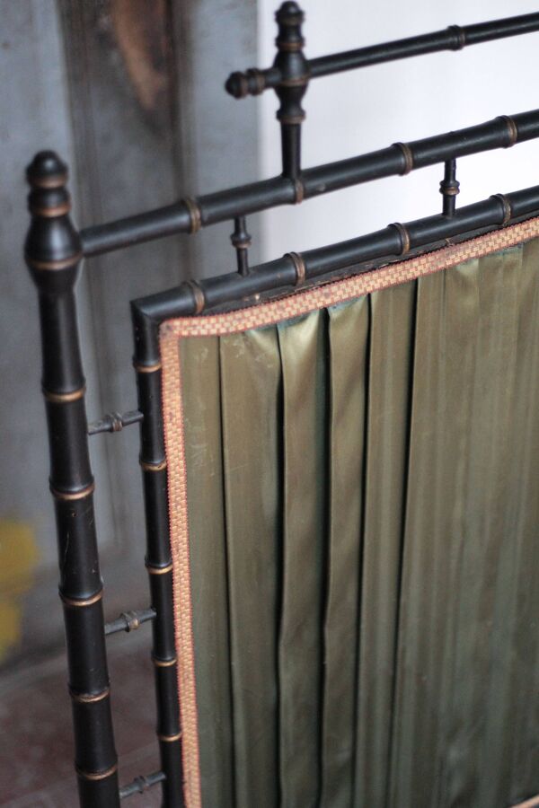 Pare-feu vintage, écran de cheminée Napoleon III style, grille protection