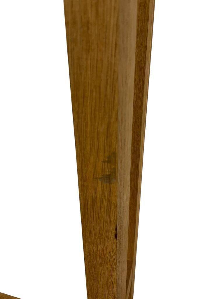 Vintage XL wooden coat rack with bench