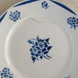 Set of 6 plates iron earth badonviller