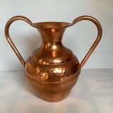 Large copper vase Legellier villedieu