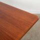 Folding teak table, Italian design, 1970s, made in Italy
