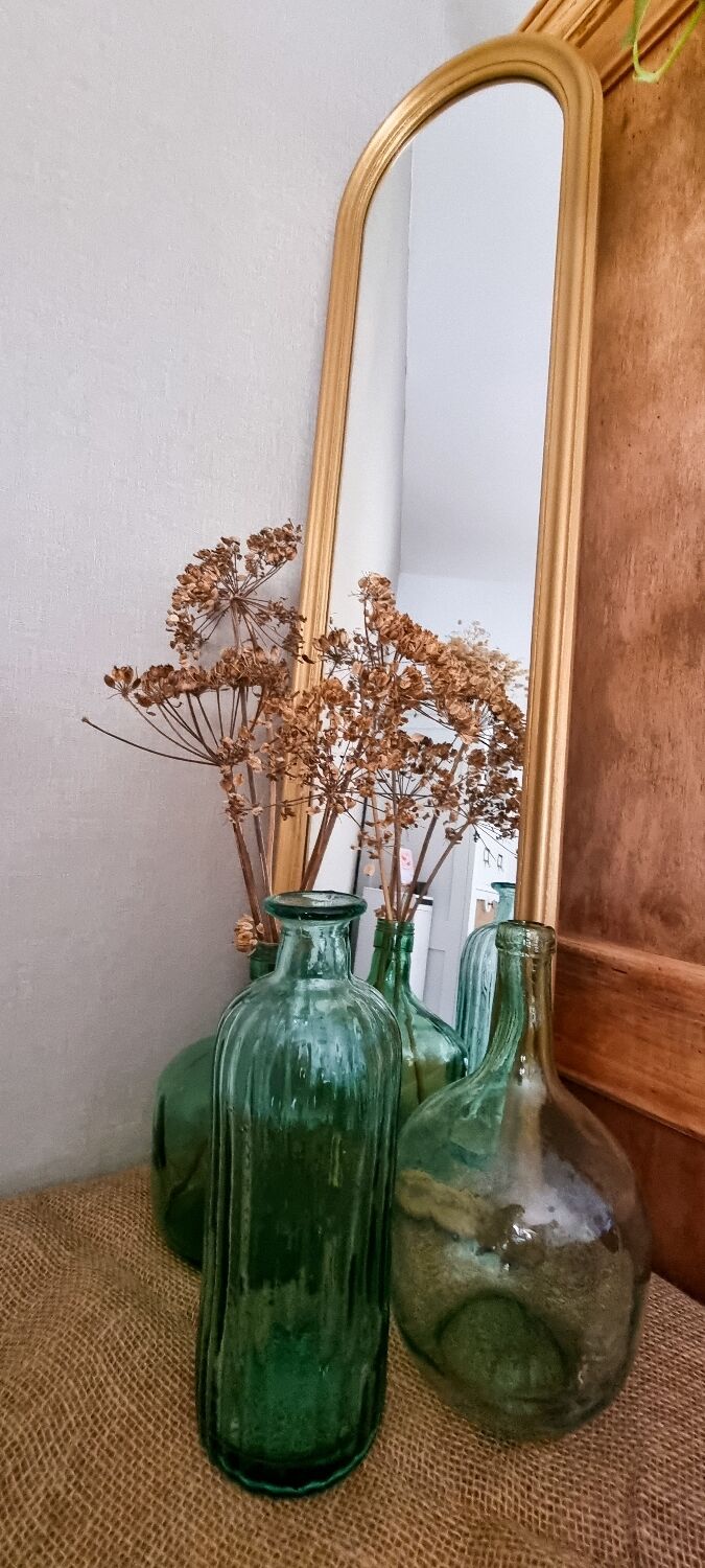 Vintage mirror gilded wood