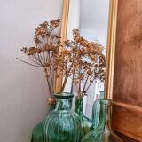 Miroir vintage bois doré