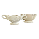 Ensemble de 2 vases manteau blancs du milieu du siècle