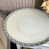 Plat ancien artisanal made in france Salins