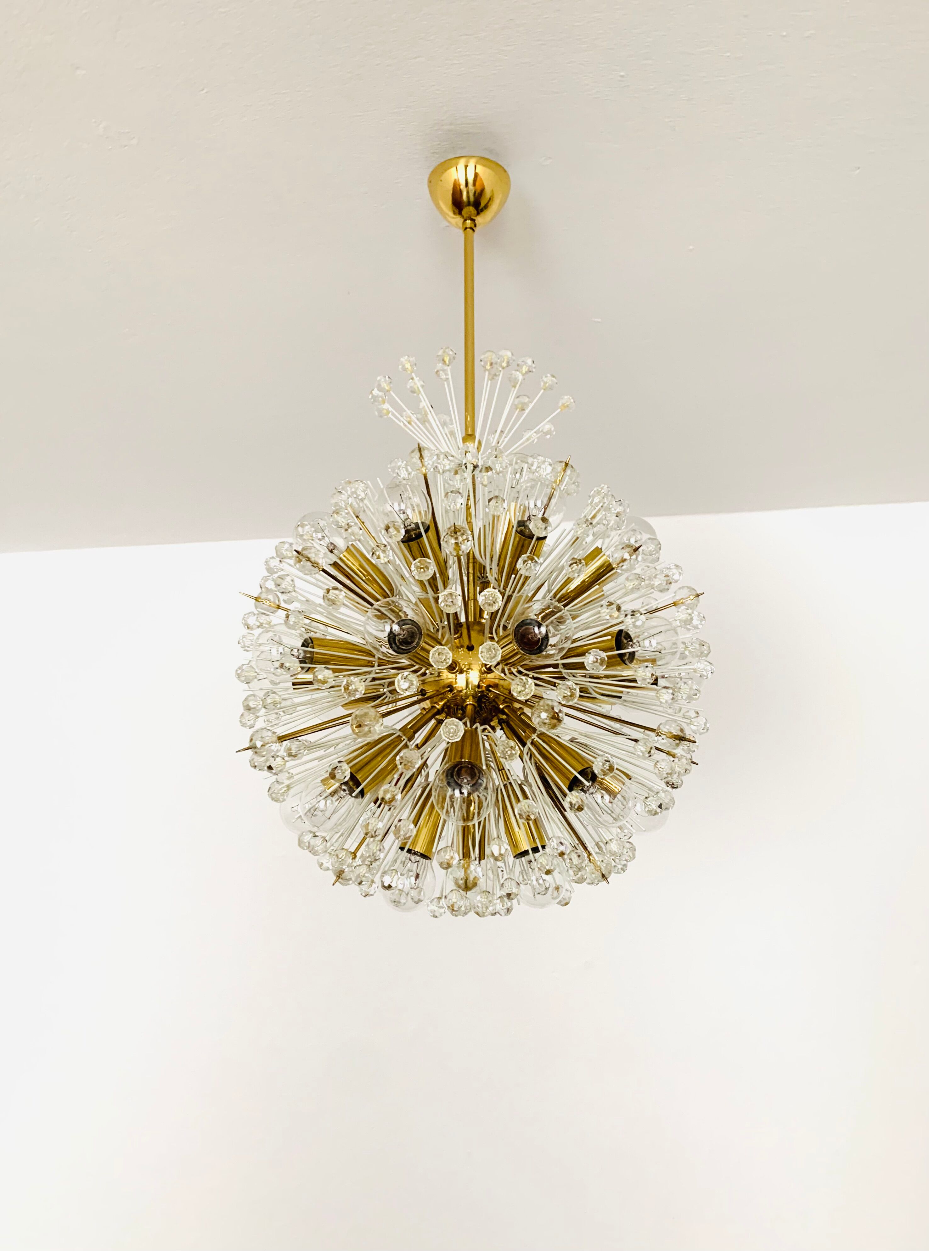 Dandelion Chandelier by Emil Stejnar for Rupert Nikoll