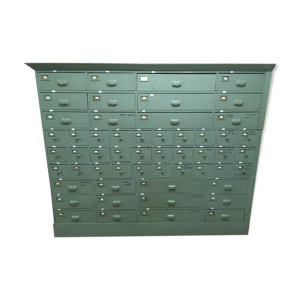 Meuble métier à tiroirs