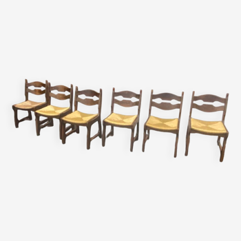 6 chaises guillerme et chambron