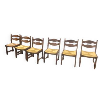 6 chaises guillerme et chambron