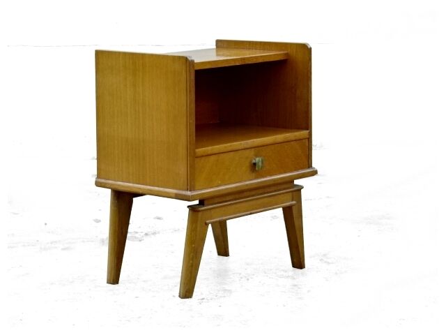 Paire de tables de chevet vintage 1950