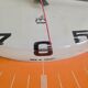 Horloge japy - formica orange - 1960
