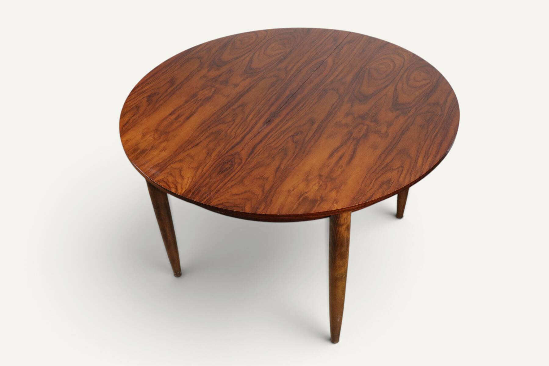 Table de repas extensible en teck, années 1960