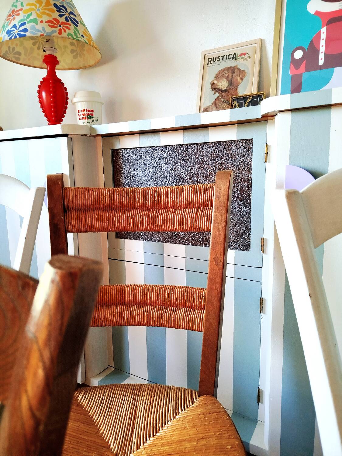 Set of 6 antique chairs