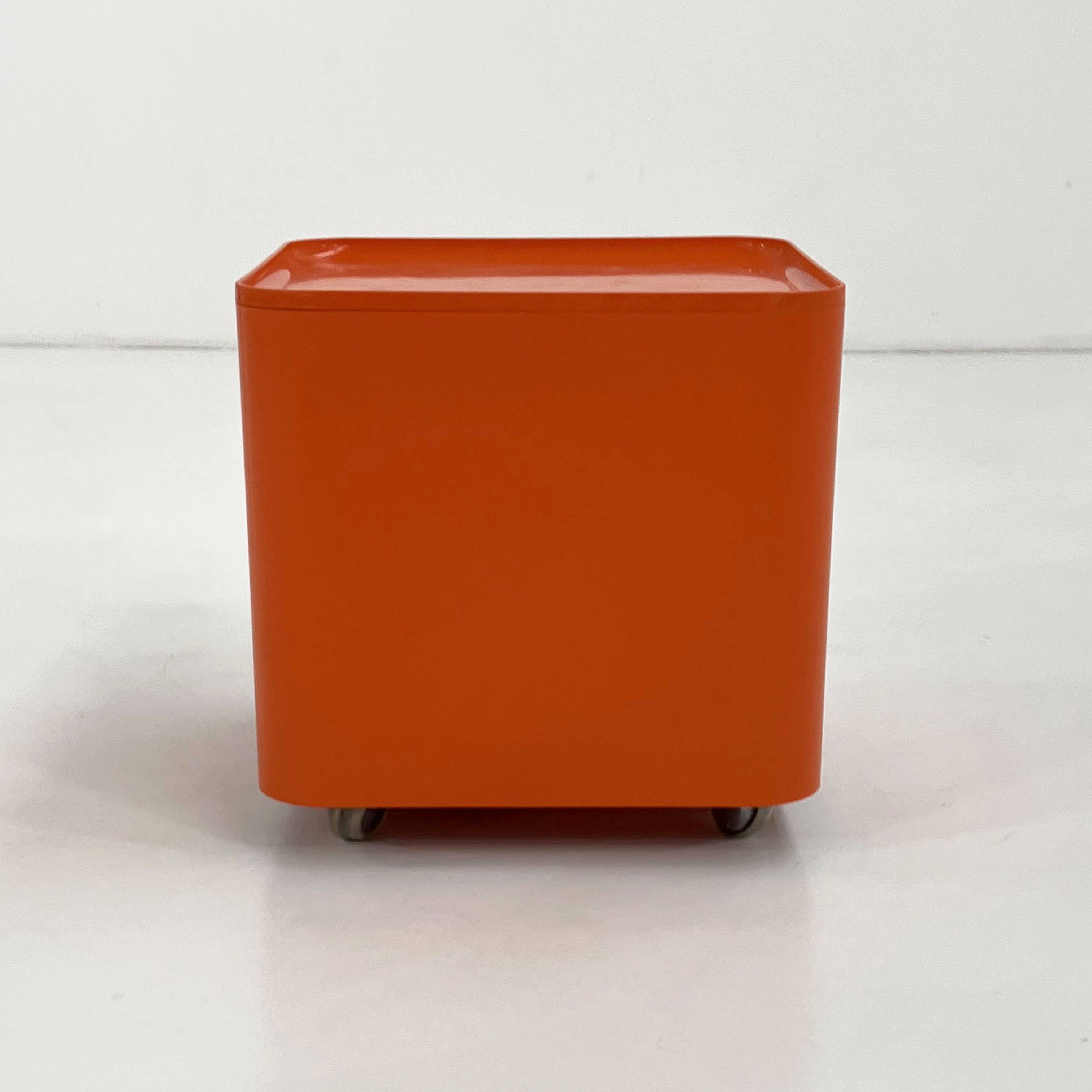 Rolling cabinet model "Dime" by Marcello Siard for Longato, 1970