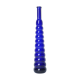 Soliflore en verre bleu