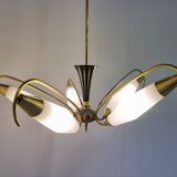 Mid century italian chandelier, 1960s