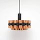 Copper lamp by Wener Schou for Coronell Elektro, 1970s