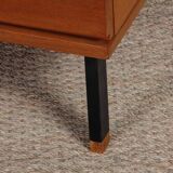 Vintage teak desk by Pierre Guariche from the 1960s