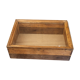 Vitrine de comptoir en chêne Fin XIXème / Déb. XXème
