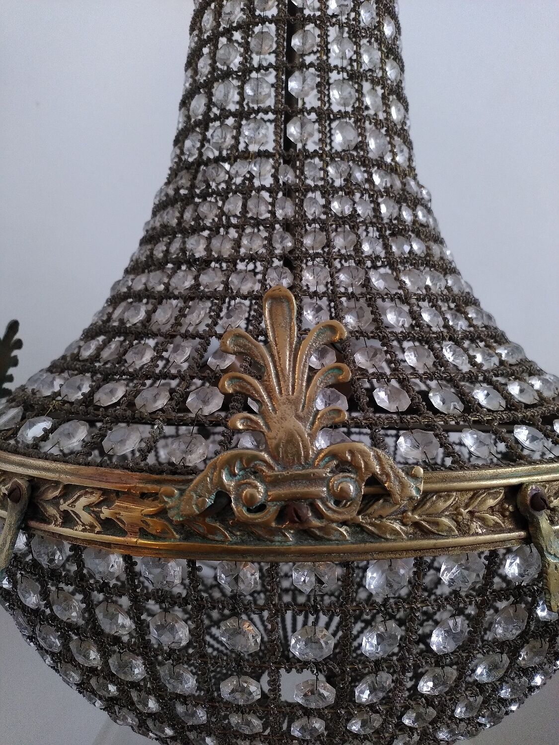 Hot air balloon chandelier