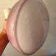 Purple and white opaline pendant light from the 60s/70s.