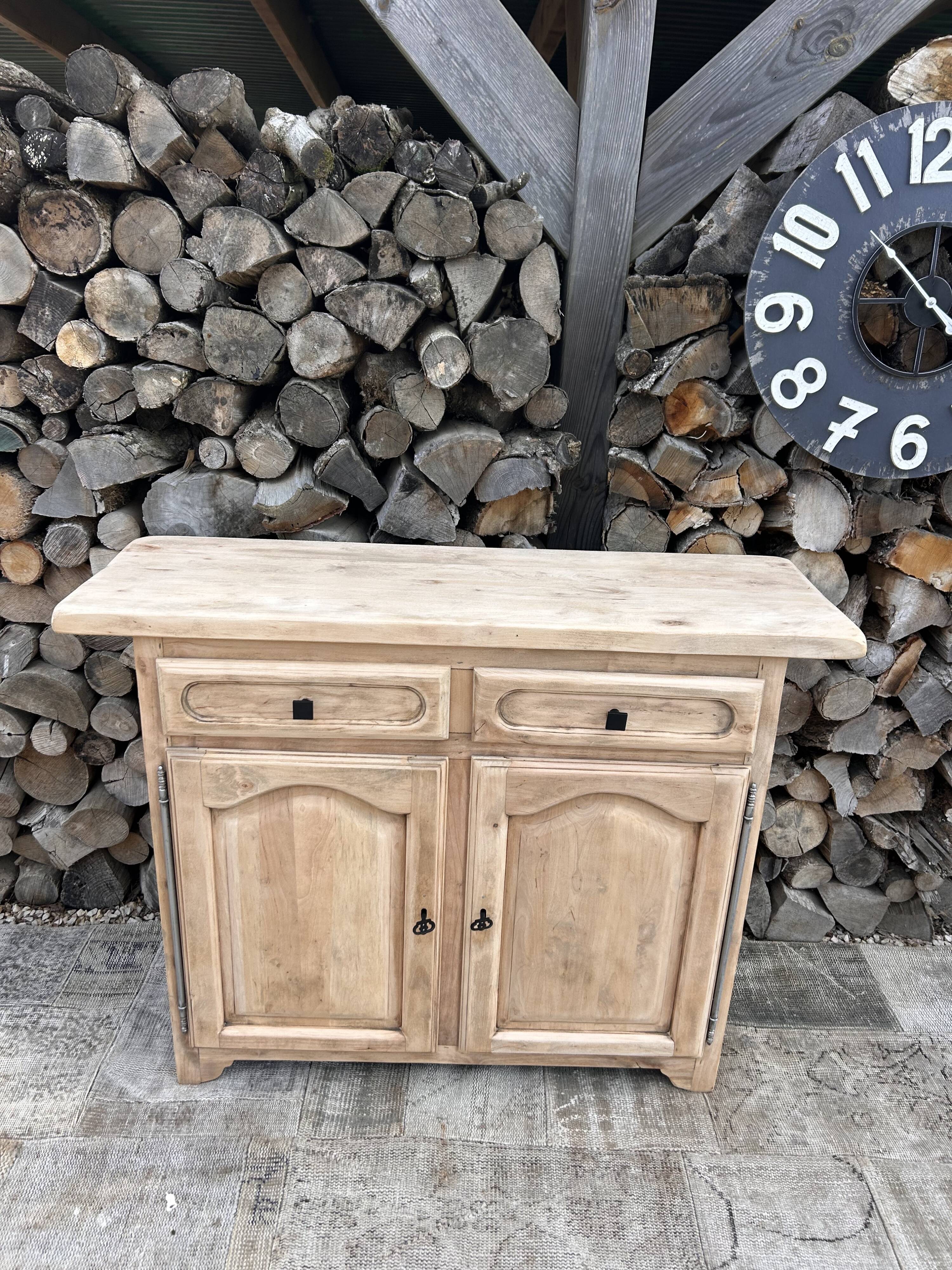 Solid oak sideboard