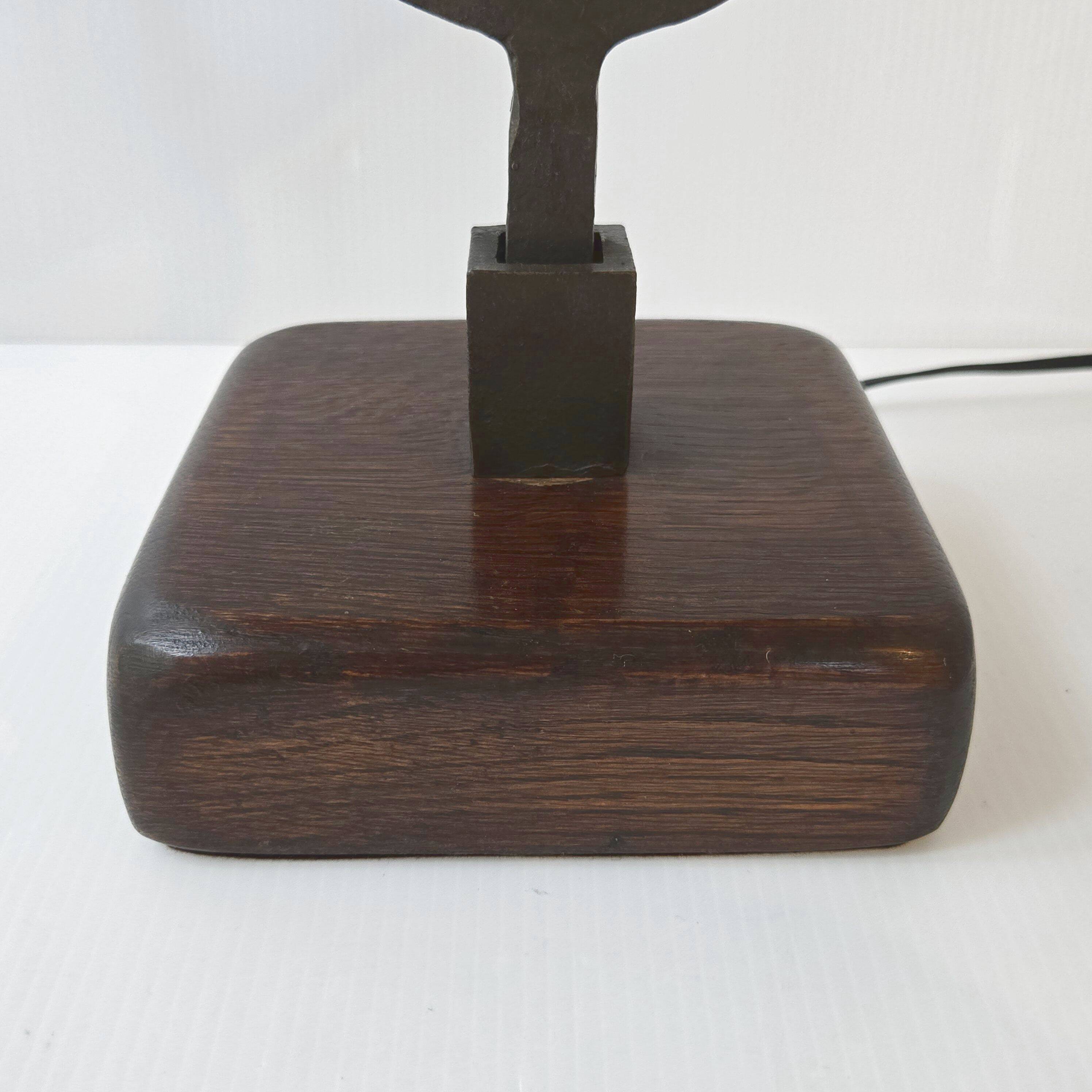 Vintage Brutalist Lamp 1970