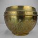 old gilded brass flower pot shabby chic old brass flowers pot
