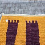 Tapis beni ouraine fait main taille 100 x 200 cm