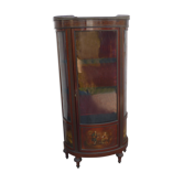 Showcase curved style louis xv
