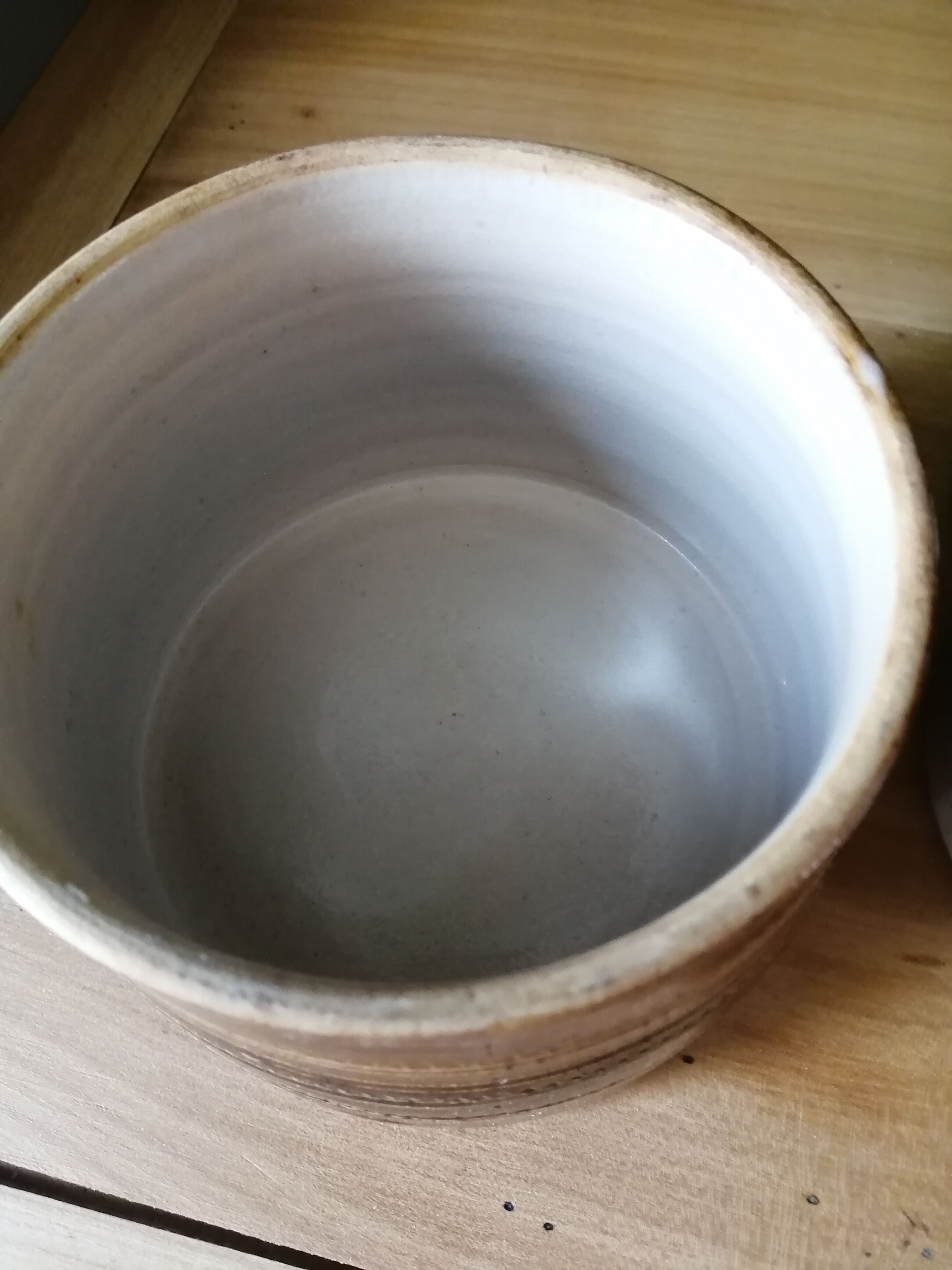 Old sandstone butter maker