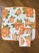 Tablecloth and flower napkins, 1970s