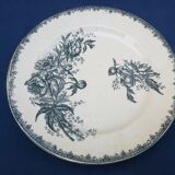 Compotier in iron earth Peonies