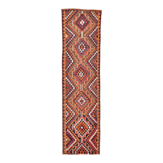 Tapis coureur kilim, 92x395cm