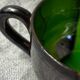 Six Vallauris ceramic coffee cups
