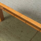 Coffee table in style of Pierre Chapo