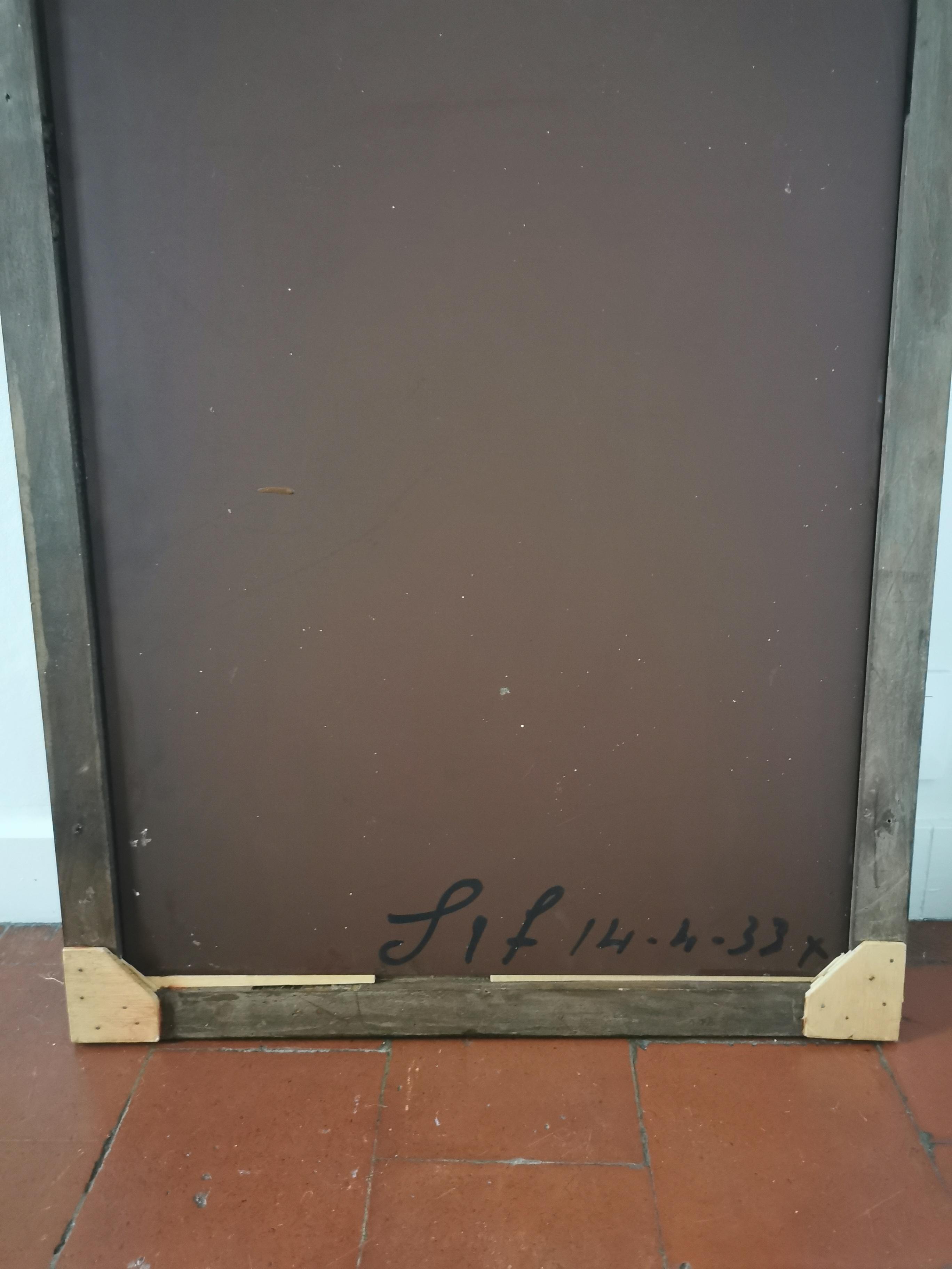 Wooden mirror 74 x 55 cm