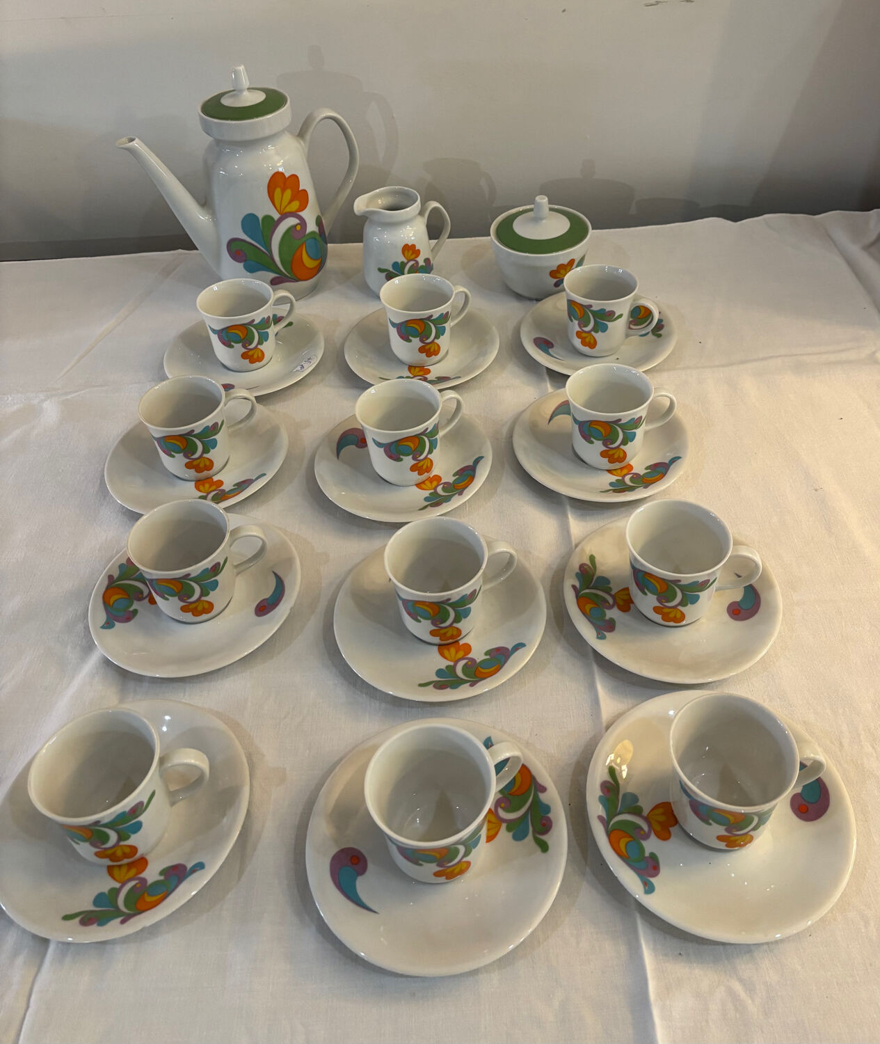 Vintage coffee service collection Jaeger & Co.