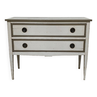 Rivoli 2-drawer chest of drawers in solid wood michel ferrnd